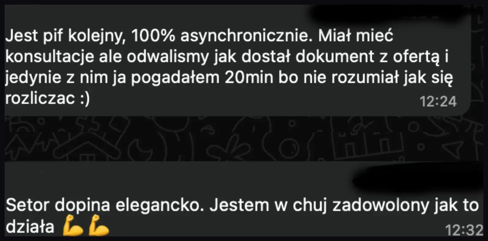 Public SETOR customer proof screenshot 12